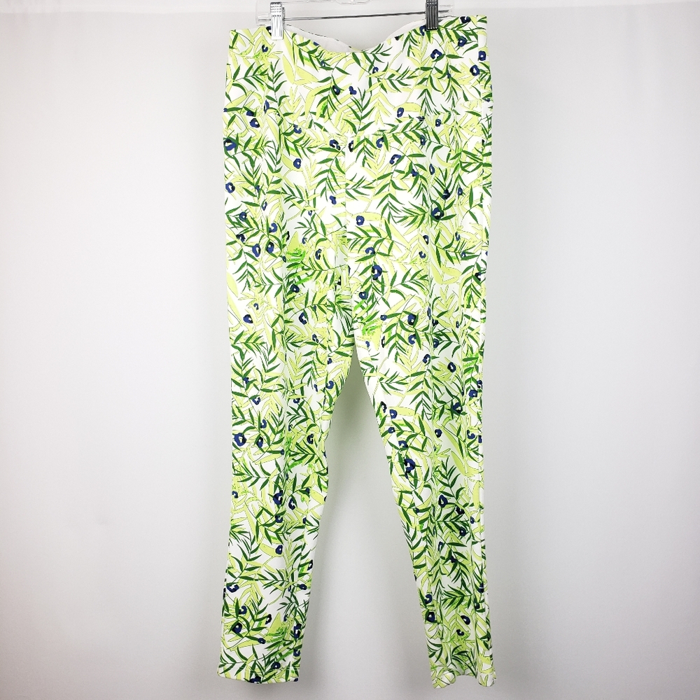 Thin Her tropical print leggings size larhe